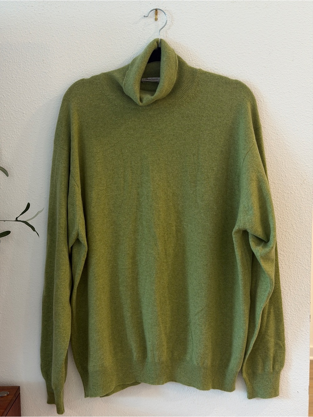 Gran Sasso Men’s Turtlenek 100 %Cashmere sweater | XL |   - Made in Italy